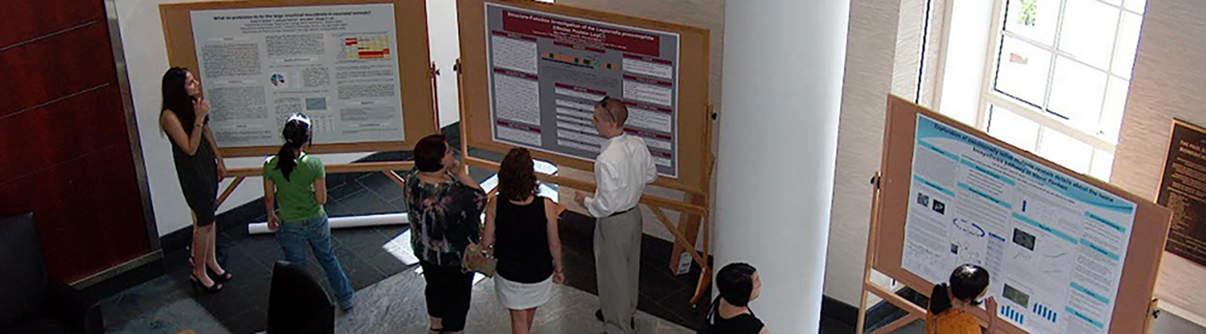 REU Site: Research in Prokaryotic Biology poster session