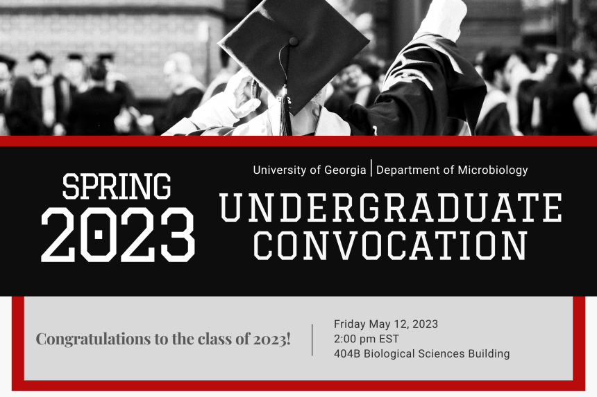 Spring 2023 Graduation Announcement