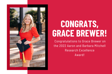Congratulations, Grace Brewer!