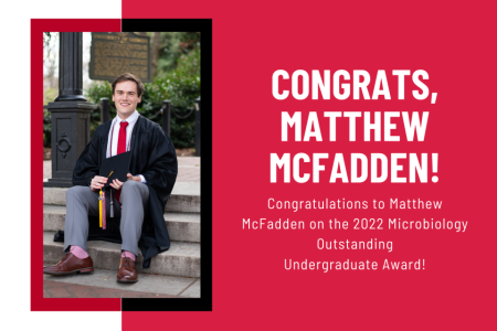 Congratulations, Matthew McFadden!