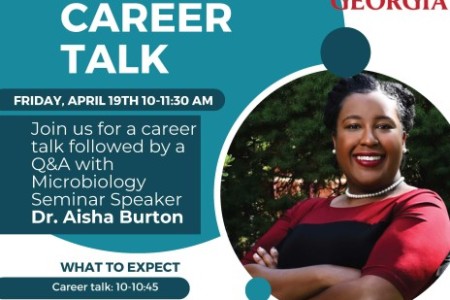 Career Talk with Dr. Aisha Burton