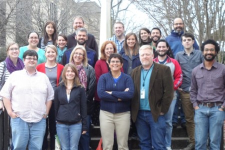 Participants and instructors for the 2014 SEED workshop in the UGA Microbiology Department